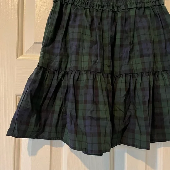 J Crew Crewcuts size L holiday plaid skirt - Picture 4 of 7